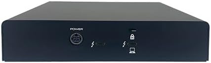 Blackjet TX-2DS Thunderbolt 3 Cinema Dock System â 2-Bay Modular Media & NVMe Workflow Dock for Pro Video Editing, DIT, and Studio Production â Thunderbolt 4 / USB4 Compatible â Apple Mac & Windows