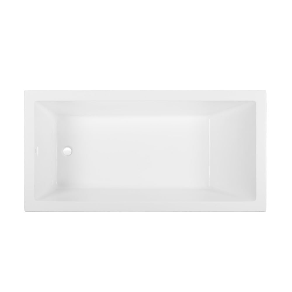 Swiss Madison Voltaire 66" x 36" Reversible Drain Drop-In Bathtub