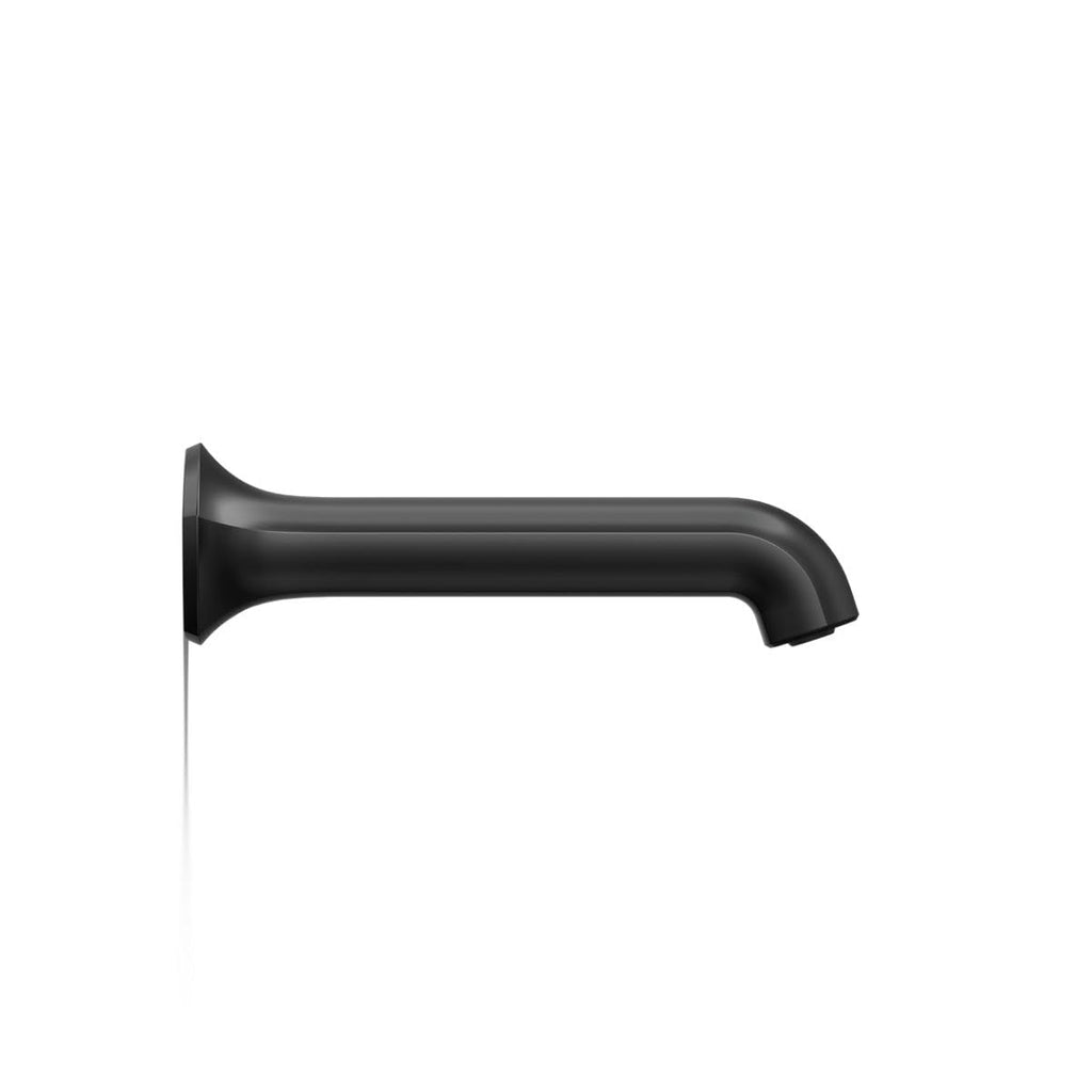 KOHLER 27115-2MB Occasion Wall-Mount 12" Bath Spout, Nondiverter Bathtub Spout with Slip-Fit Connection, Vibrant Brushed Moderne Brass