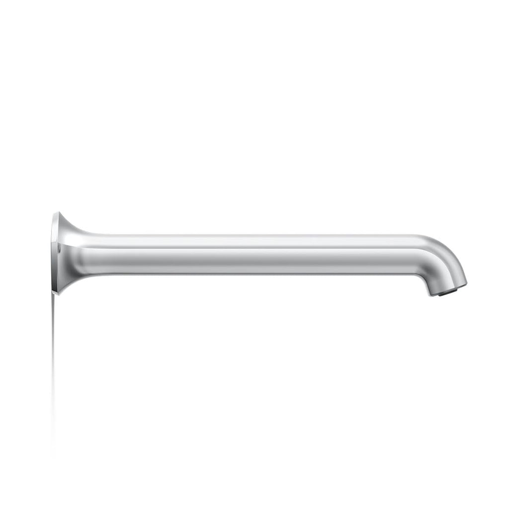 KOHLER 27115-2MB Occasion Wall-Mount 12" Bath Spout, Nondiverter Bathtub Spout with Slip-Fit Connection, Vibrant Brushed Moderne Brass