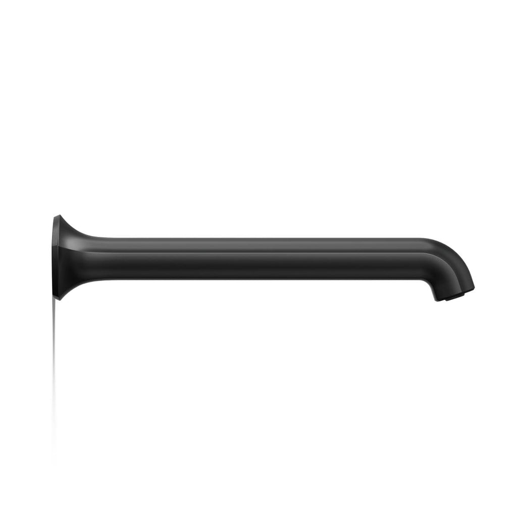 KOHLER 27115-2MB Occasion Wall-Mount 12" Bath Spout, Nondiverter Bathtub Spout with Slip-Fit Connection, Vibrant Brushed Moderne Brass