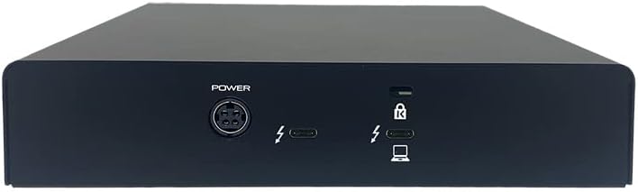 Blackjet TX-2DS Thunderbolt 3 Cinema Dock System â 2-Bay Modular Media & NVMe Workflow Dock for Pro Video Editing, DIT, and Studio Production â Thunderbolt 4 / USB4 Compatible â Apple Mac & Windows