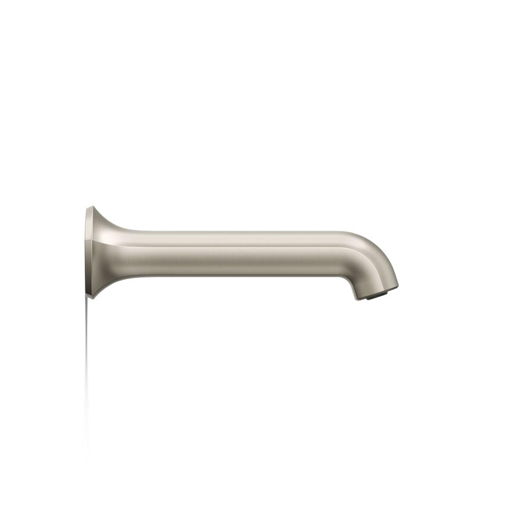 KOHLER 27115-2MB Occasion Wall-Mount 12" Bath Spout, Nondiverter Bathtub Spout with Slip-Fit Connection, Vibrant Brushed Moderne Brass