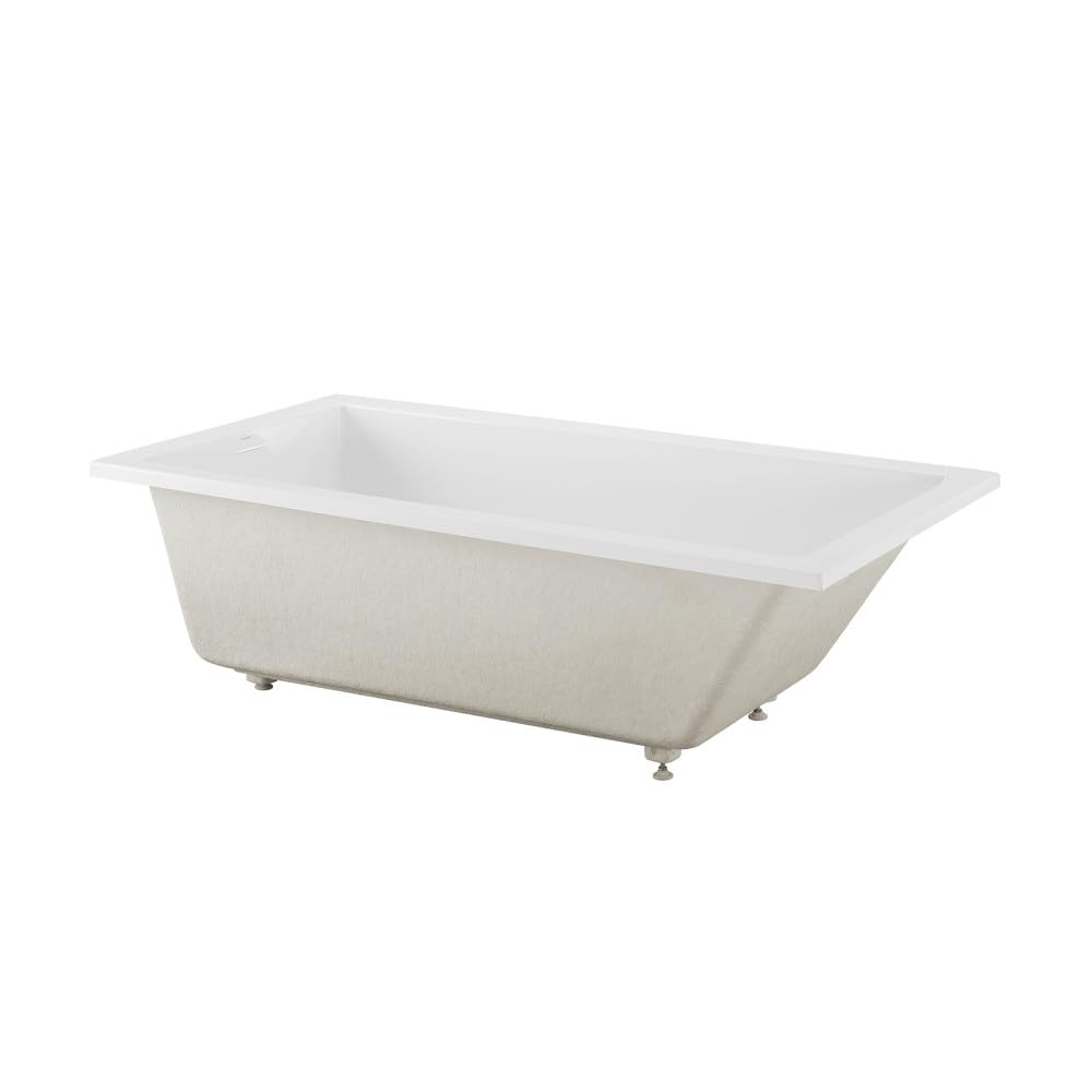 Swiss Madison Voltaire 66" x 36" Reversible Drain Drop-In Bathtub
