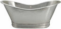 Native Trails CPS905 Aurora Copper Freestanding Bathtub, 72", Brushed Nickel