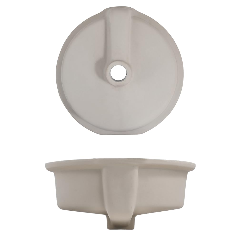 18in Undermount Bathroom Sink Rectangular, 18.1" x 13.8" Vessel Sink Rectrangle Undermount Bathroom Sink White Ceramic Lavatory Vanity Vessel Sink with Overflow
