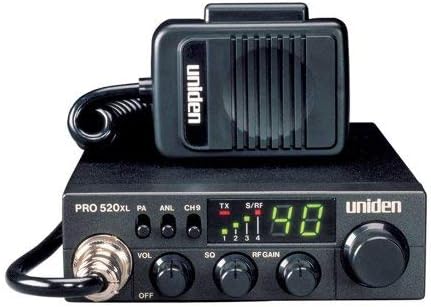 Uniden 40-Channel Compact Mobile CB Radio with PA