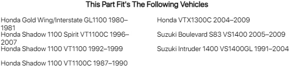 Dunlop D404 Front Motorcycle Tire 110/90-19 (62H) Black Wall - Fits: Honda Gold Wing/Interstate GL1100 1980-1981
