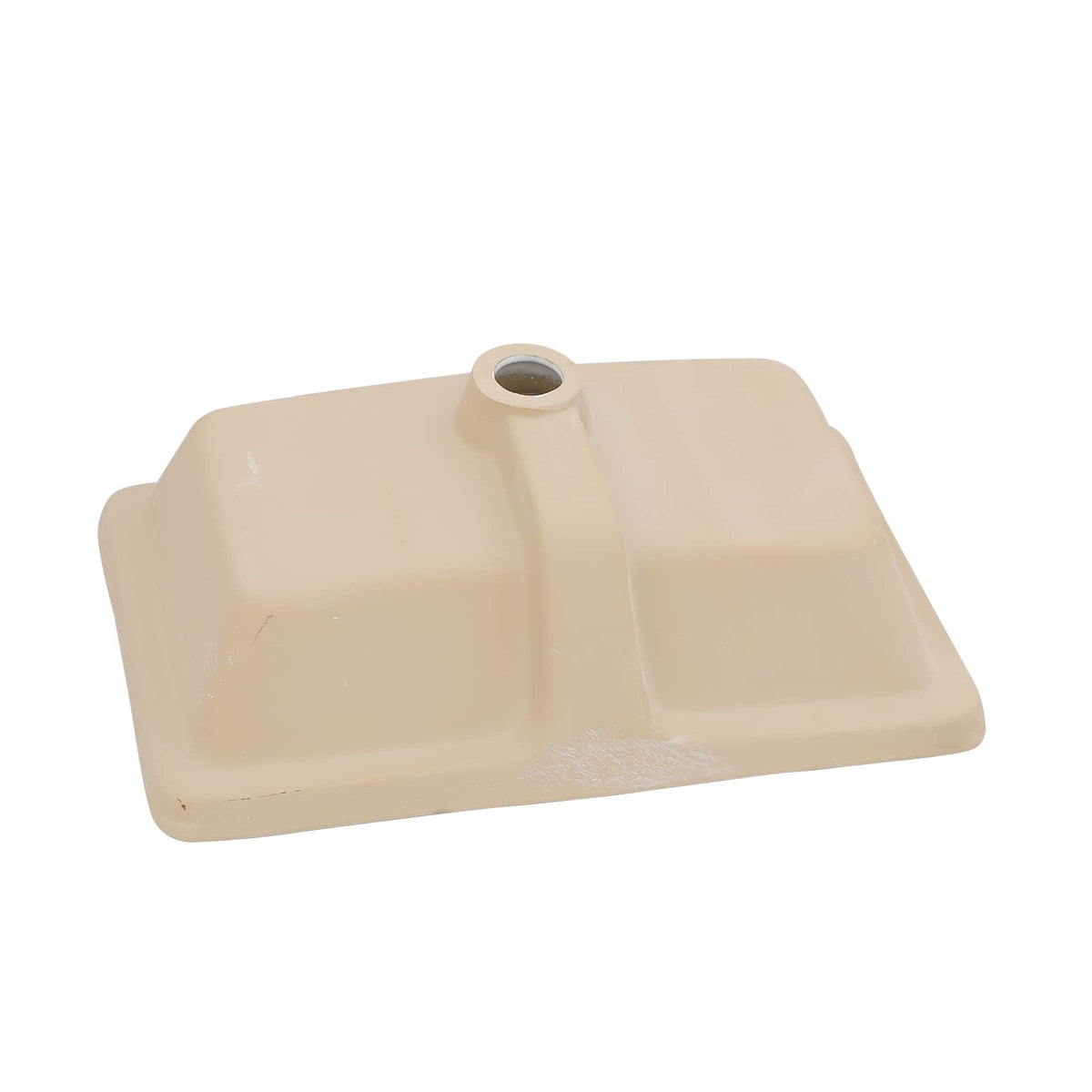 Lordear 17x12 Inch Undermount Bathroom Sink (Installation Size: 15"x10") Vanity Small Sinks Rectangle Pure White Porcelain Ceramic Bath Lavatory Vanity Sink Basin with Overflow