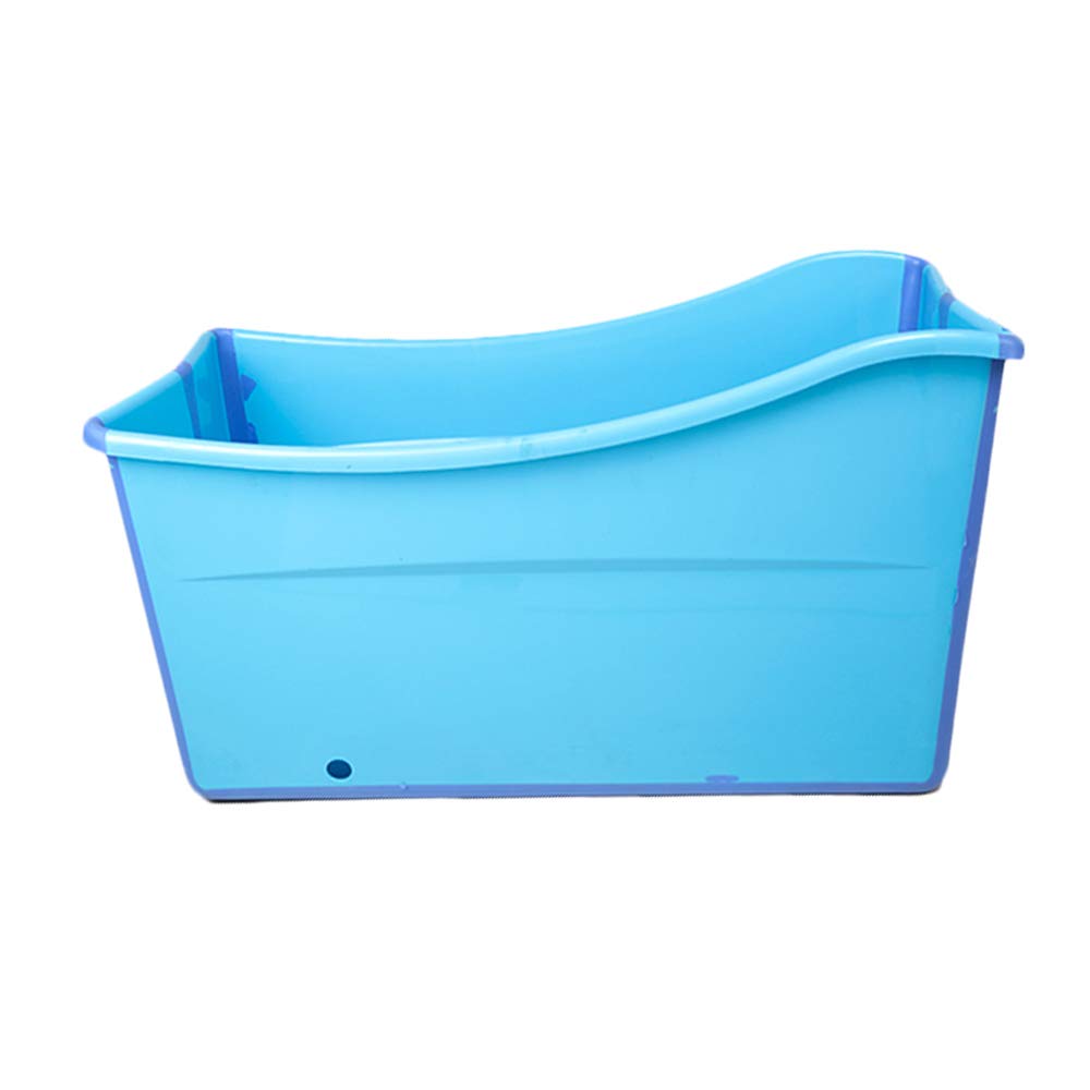 Large Collapsible Foldable Toddler Bathtub Blue