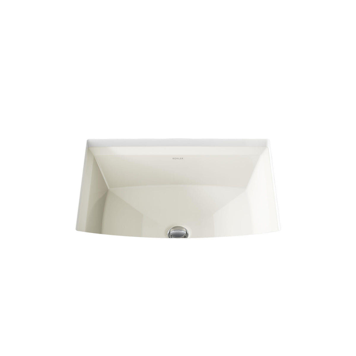 Kohler 2355-0 ArcherÂ® 20" rectangular undermount bathroom sink, White