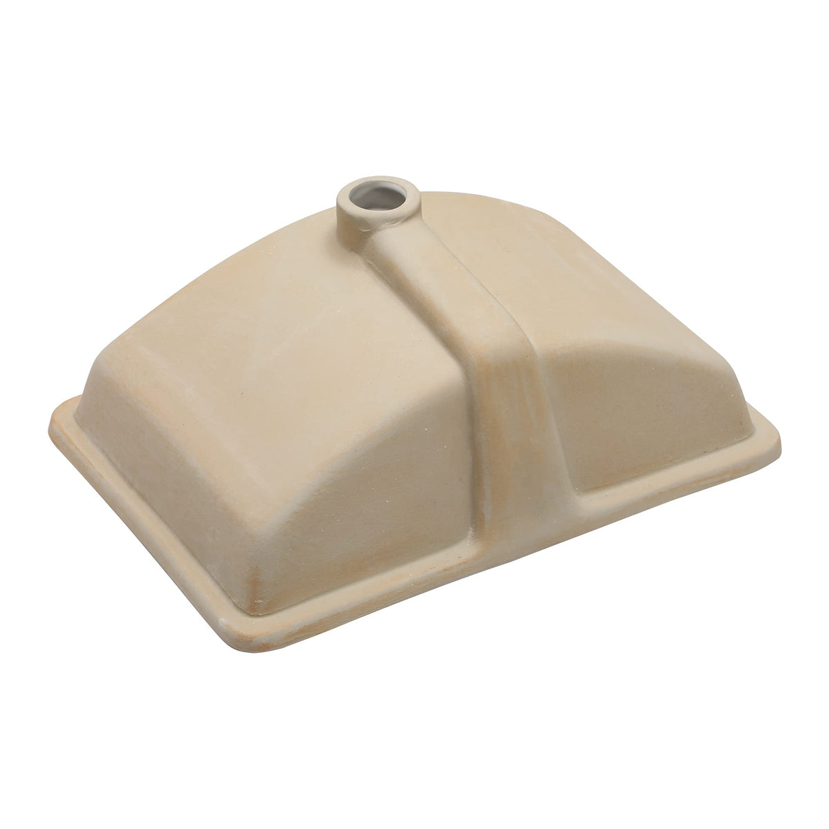Mocoloo Bathroom Sink Undermount 22"x16" White Rectangle Porcelain Sink with Vertical Sides and Overflow Drain Under Counter Mount Ceramic Lavatory Vanity Sinks for Bathroom Interior Size 19 x 13