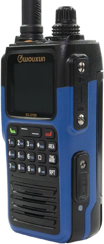 Wouxun KG-Q10H Quad Band Handheld Amateur Radio (Blue)