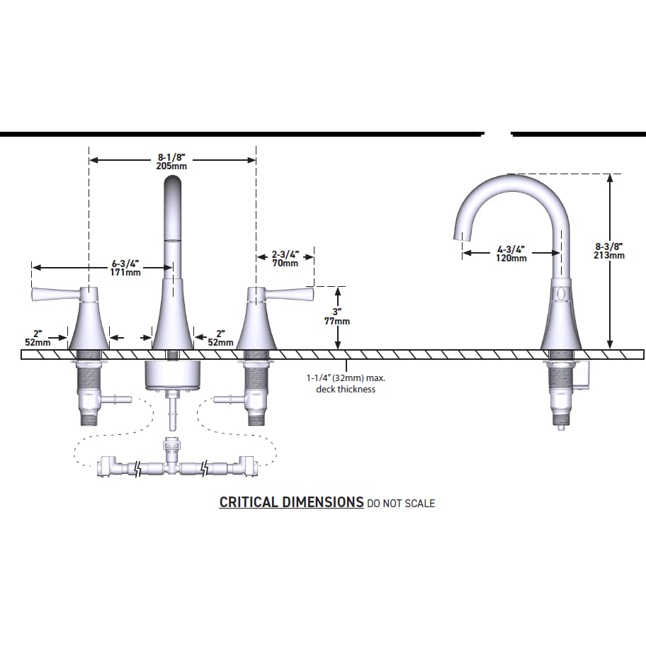 Moen 84022BL Ronan 2-Handle Centerset Bath Faucet w/Drain, Matte Black