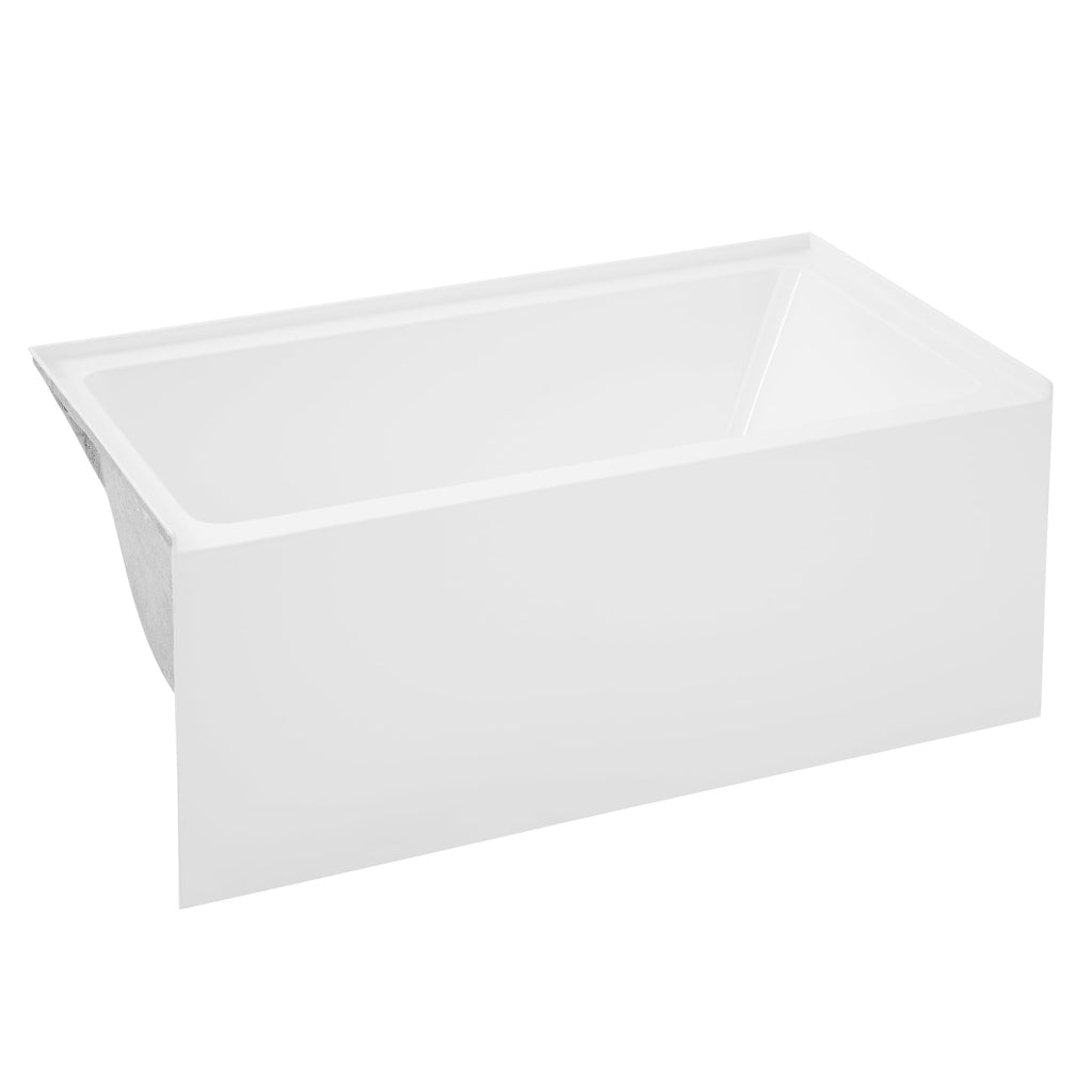 Voltaire 60" x 32" Right-Hand Drain Alcove Bathtub with Apron
