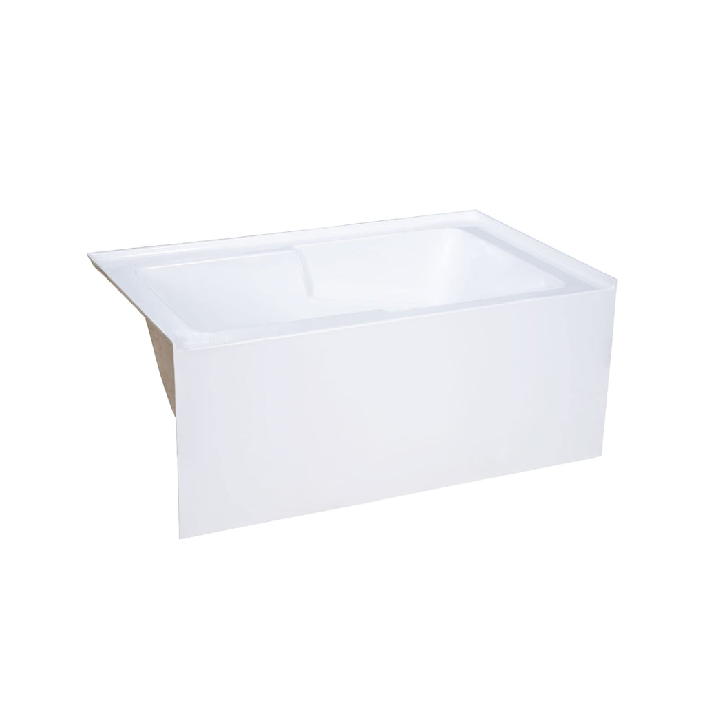 Voltaire 60" x 32" Right-Hand Drain Alcove Bathtub with Apron