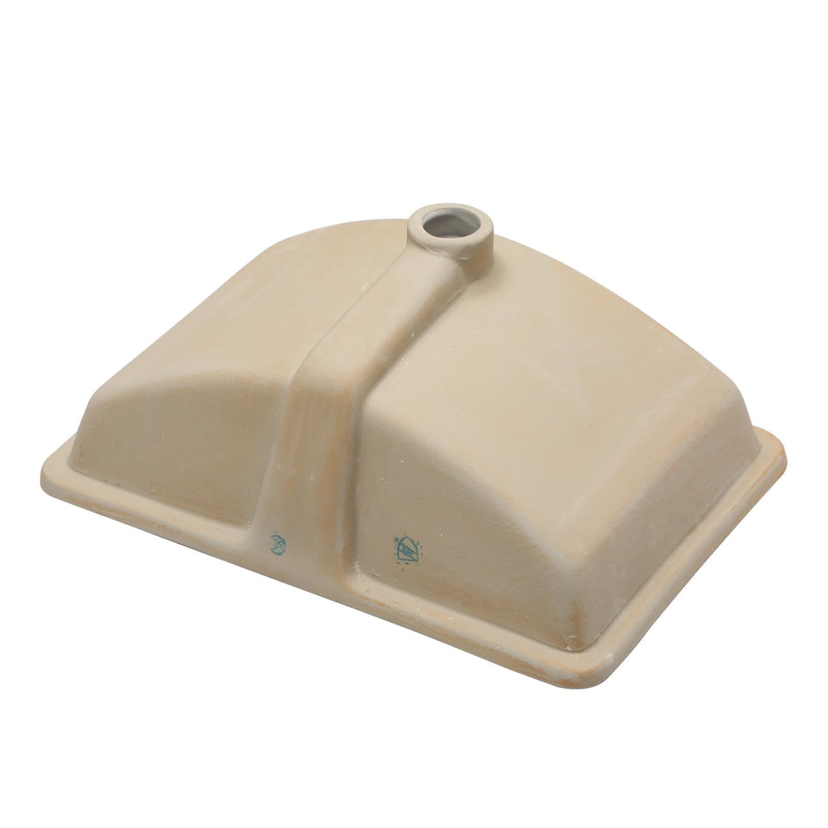 17 Inch Undermount Bathroom Sink Rectangle White