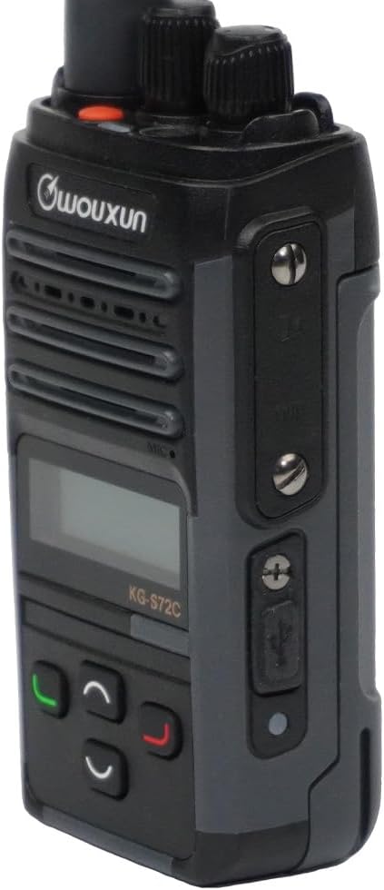 Wouxun KG-S72C Portable Handheld AM/FM CB Radio w/USB-C Charging Port