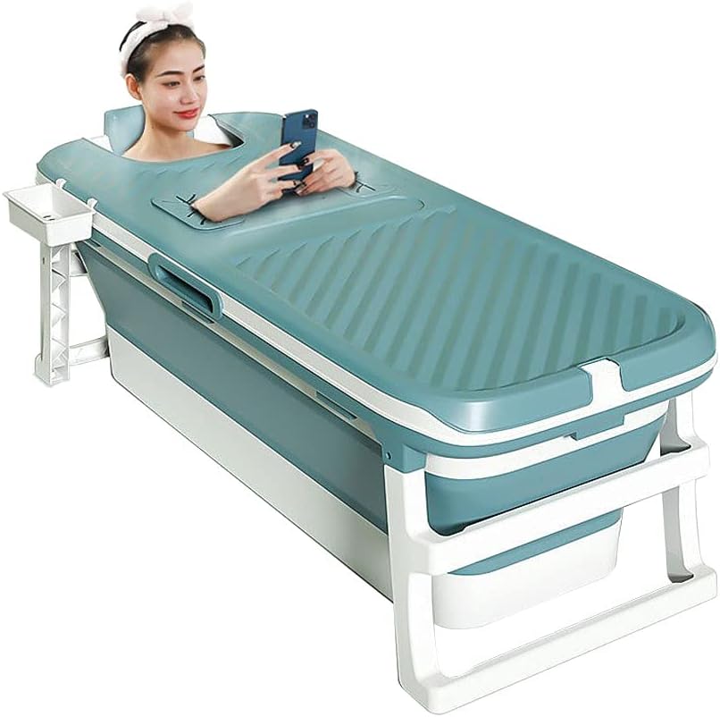 Foldable Adult Bathtub Portable Soaking Bath Tub