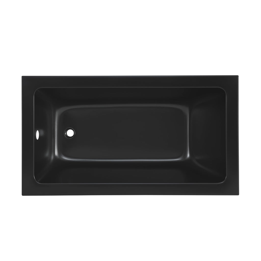 Swiss Madison Voltaire 66" x 36" Reversible Drain Drop-In Bathtub