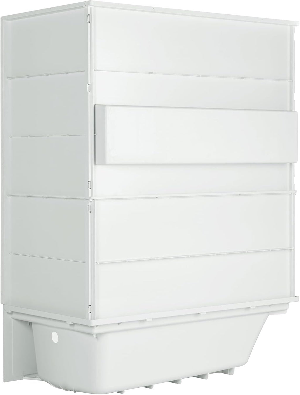 WOODBRIDGE 60â x 32â Four-Piece Direct-to-Stud Alcove Tub Surround with Left-Drain Hole Soaking Bathtub Combo in White
