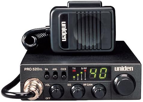 Uniden 40-Channel Compact Mobile CB Radio with PA