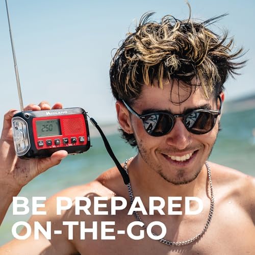 Midland Deluxe Home and Travel Emergency Radio - NOAA Weather Alert Scanner
