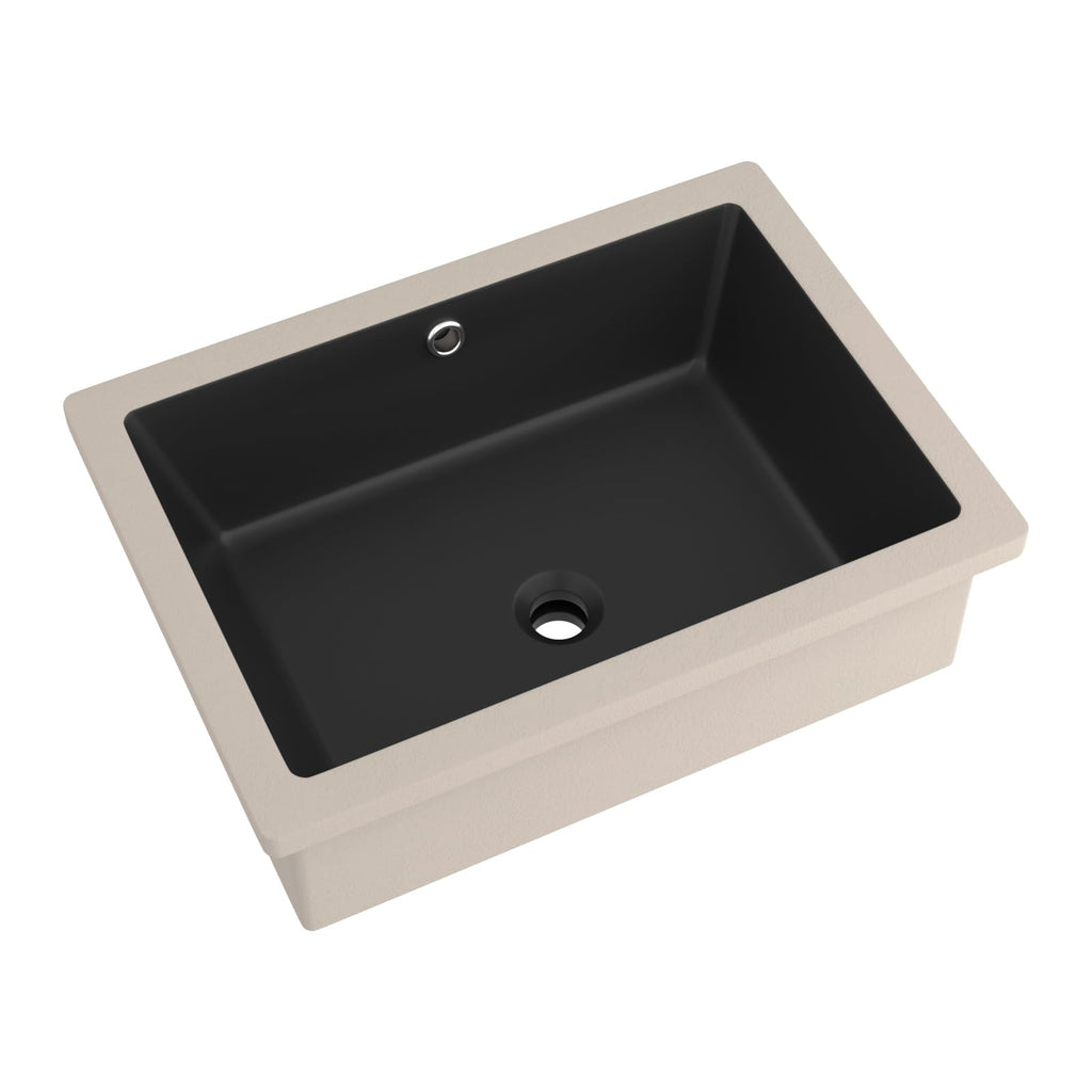 17 Inch Undermount Bathroom Sink Rectangle White
