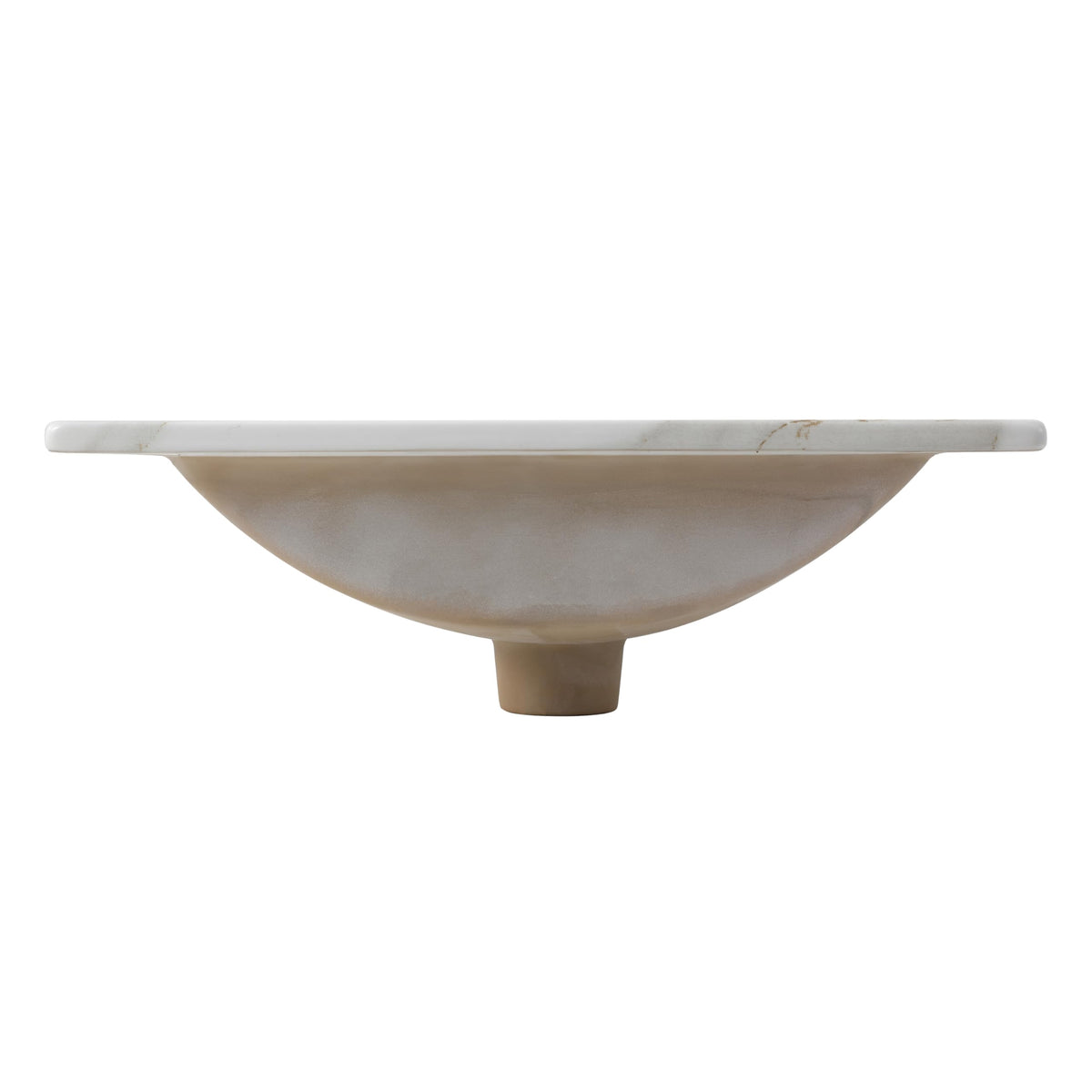 JONATHAN Y Ancillary 30" Bathroom 3-Hole Sink Top, White