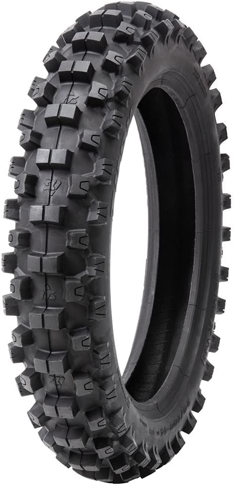 Tusk EMEX T-35 Soft/Intermediate Terrain Dirt Bike Front and Rear Tire Set ¨C Front 80/100x21 & Rear 120/90x18 ¨C Deep Tread Off-Road Trail Tires ¨C Tube Type Motocross Motorcycle Tires
