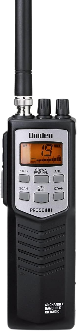 Uniden PRO501HH Pro-Series 40-Channel Portable Handheld CB Radio