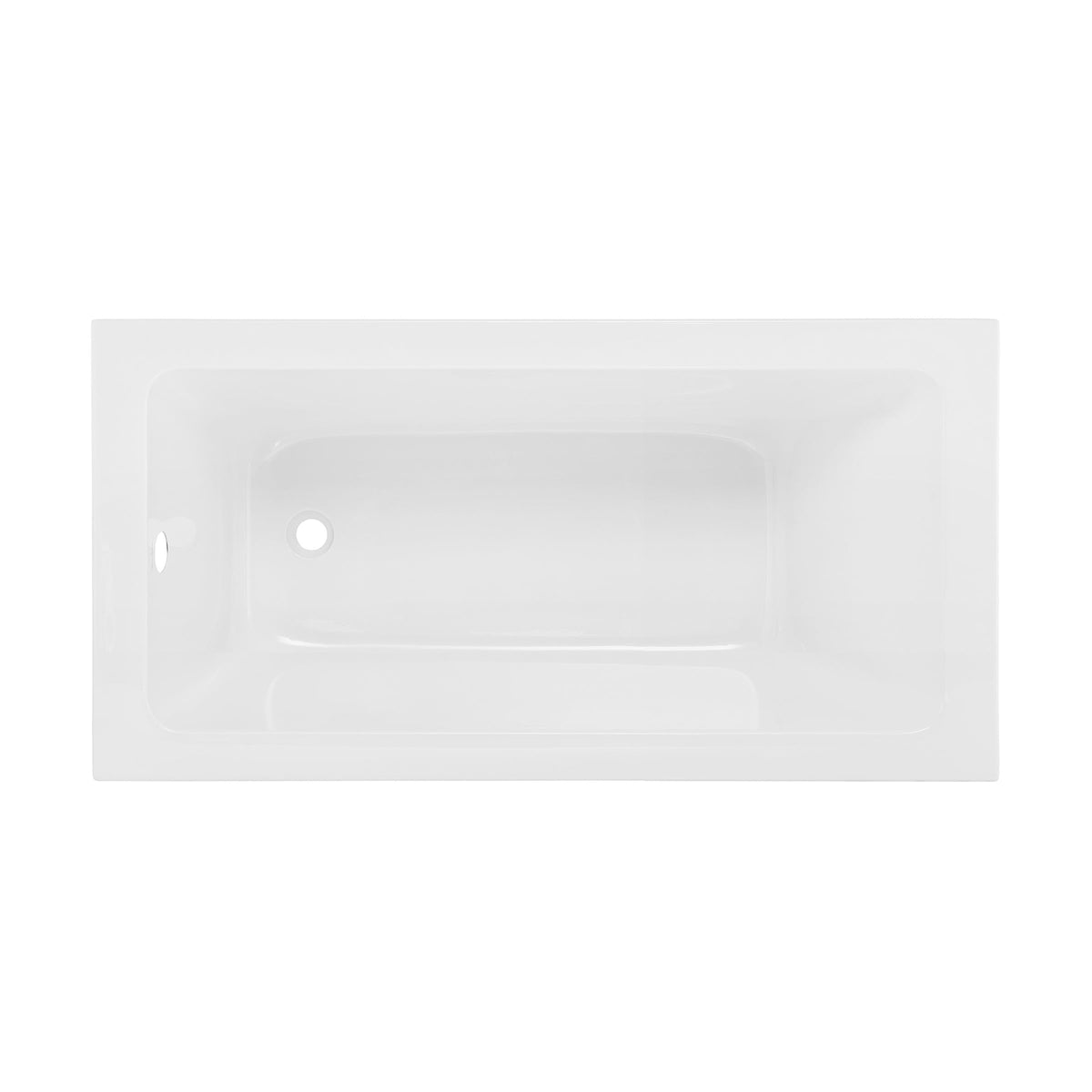 Swiss Madison Voltaire 66" x 36" Reversible Drain Drop-In Bathtub