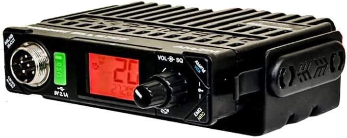 President Bill III (Bill 3) FCC AM/FM Ultra-Compact with P Channels, NRC, Weather Channel CB Radio. (TXUS201)