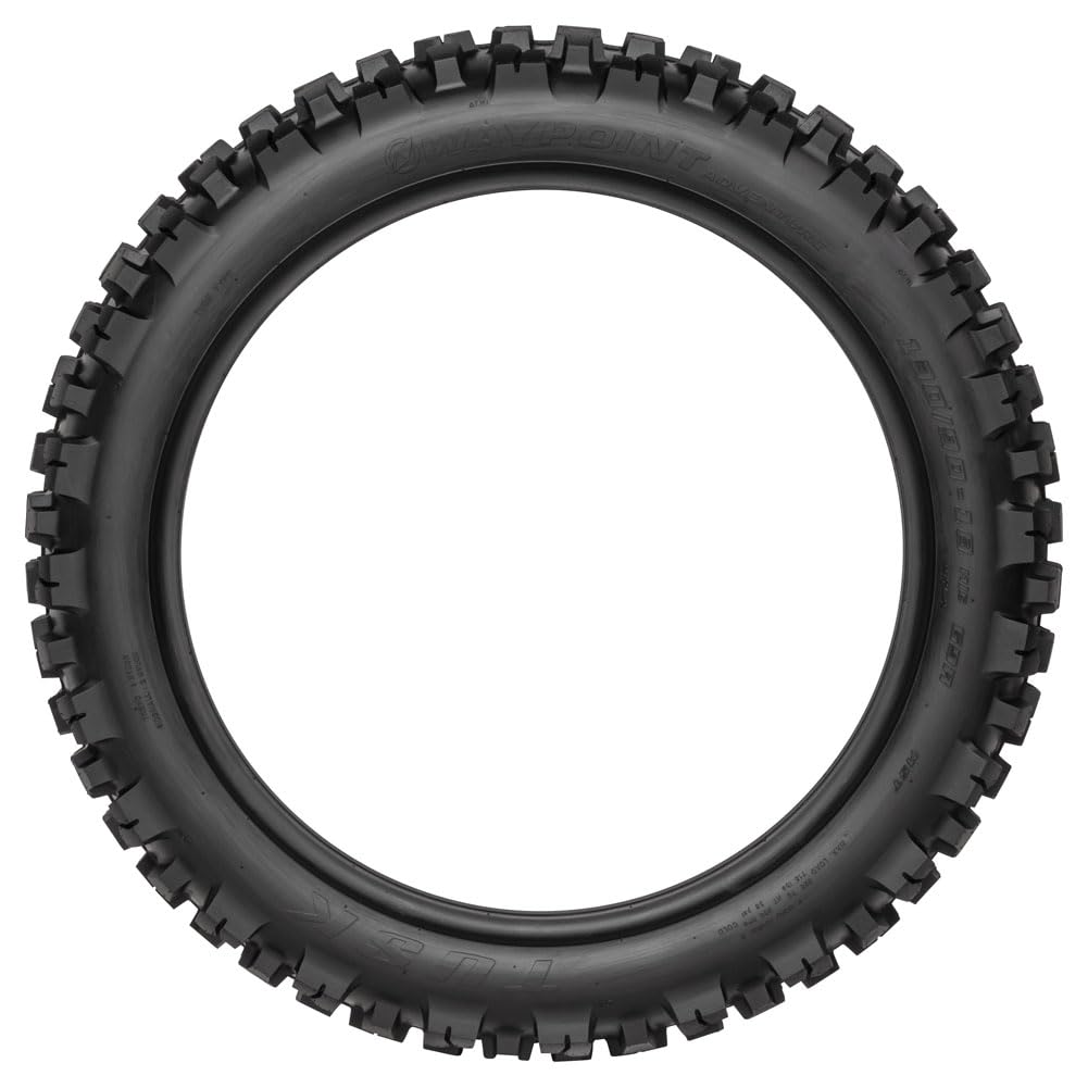 Tusk Waypoint Adventure Motorcycle Tire Set ¨C 90/90-21 Front & 130/90-17 Rear (68R) Tube Type