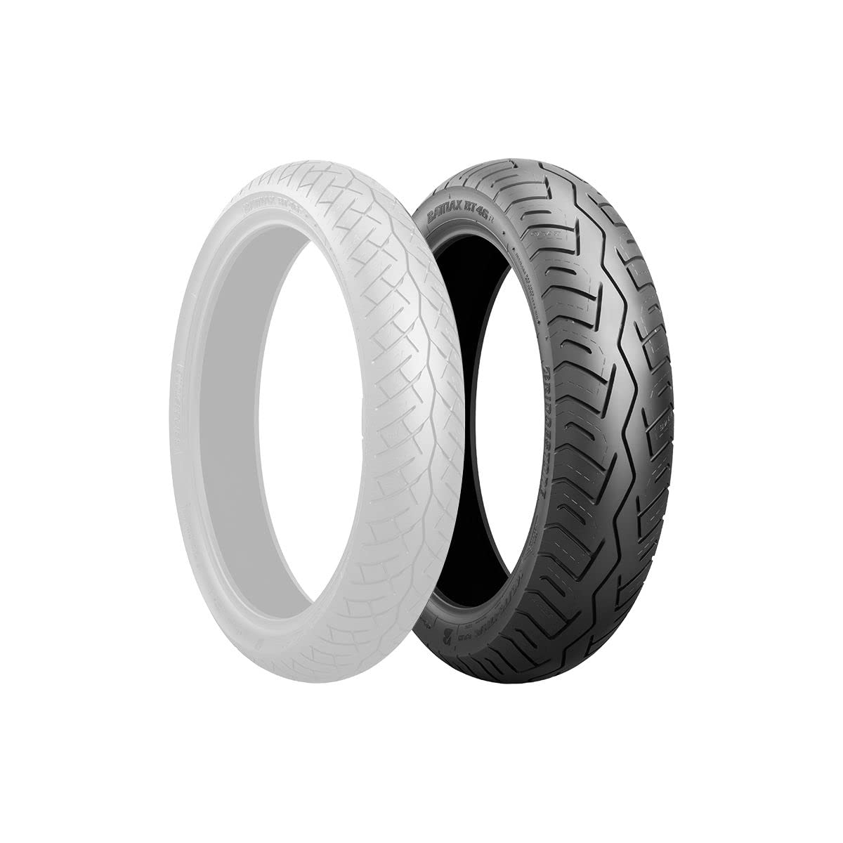 Bridgestone Battlax BT46 Rear Tubeless Motorcycle Tire 130/70-18 63H(11656)