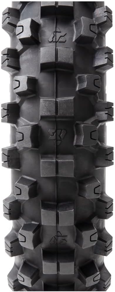 Tusk EMEX T-35 Soft/Intermediate Terrain Dirt Bike Front and Rear Tire Set ¨C Front 80/100x21 & Rear 120/90x18 ¨C Deep Tread Off-Road Trail Tires ¨C Tube Type Motocross Motorcycle Tires