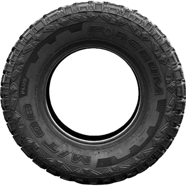 Forceum M/T 08 Plus Mud Off-Road Light Truck Radial Tire-LT265/70R17 265/70/17 265/70-17 121/118P Load Range E LRE 10-Ply BSW Black Side Wall
