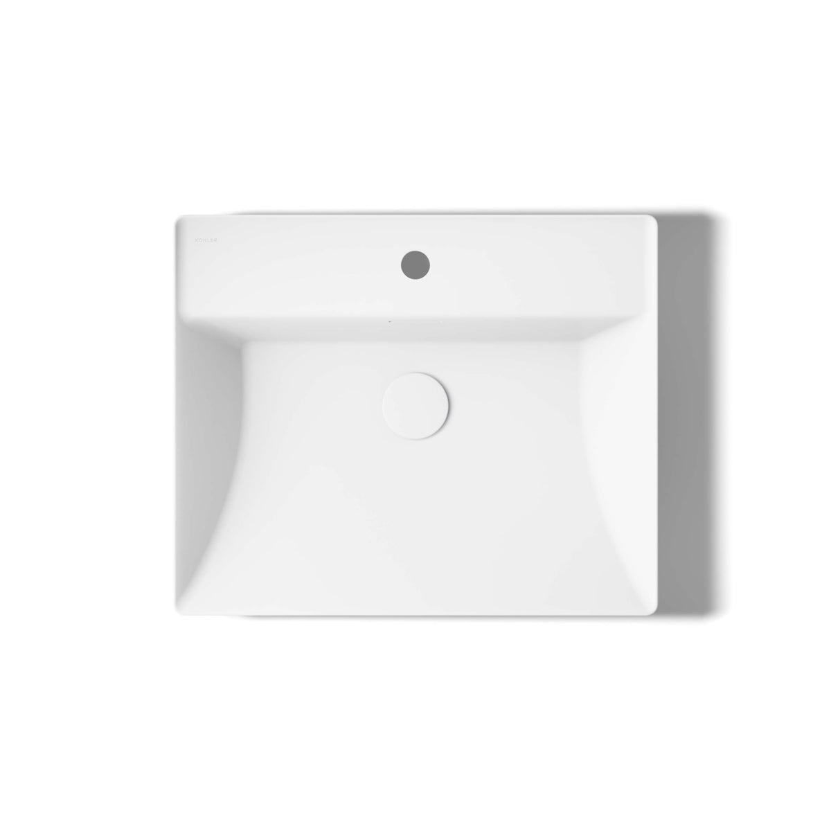 KOHLER Brazn Rectangle Vessel Bathroom Sink