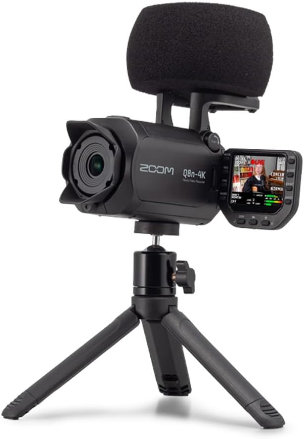 Zoom Q8n-4K Video Recorder for Musicians, Streamers & Filmmakers
