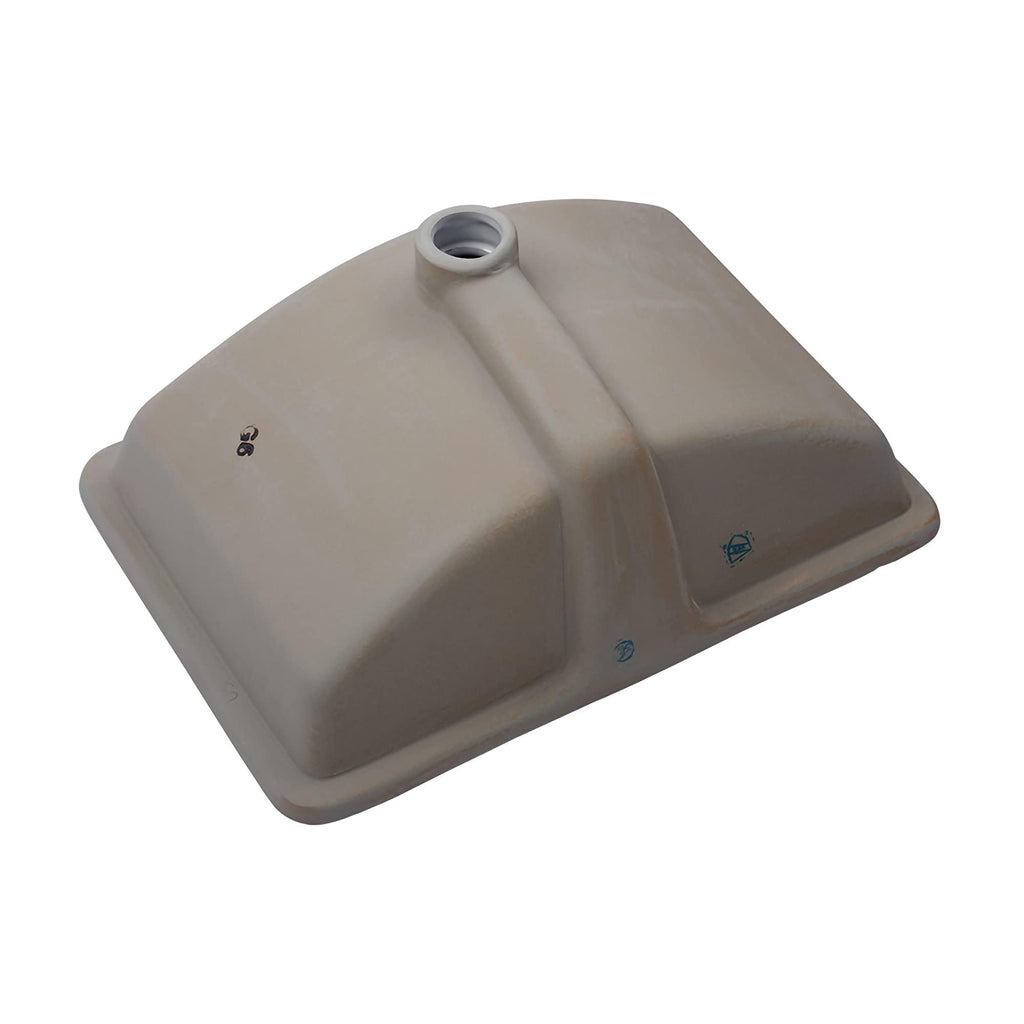 17 Inch Undermount Bathroom Sink Rectangle White