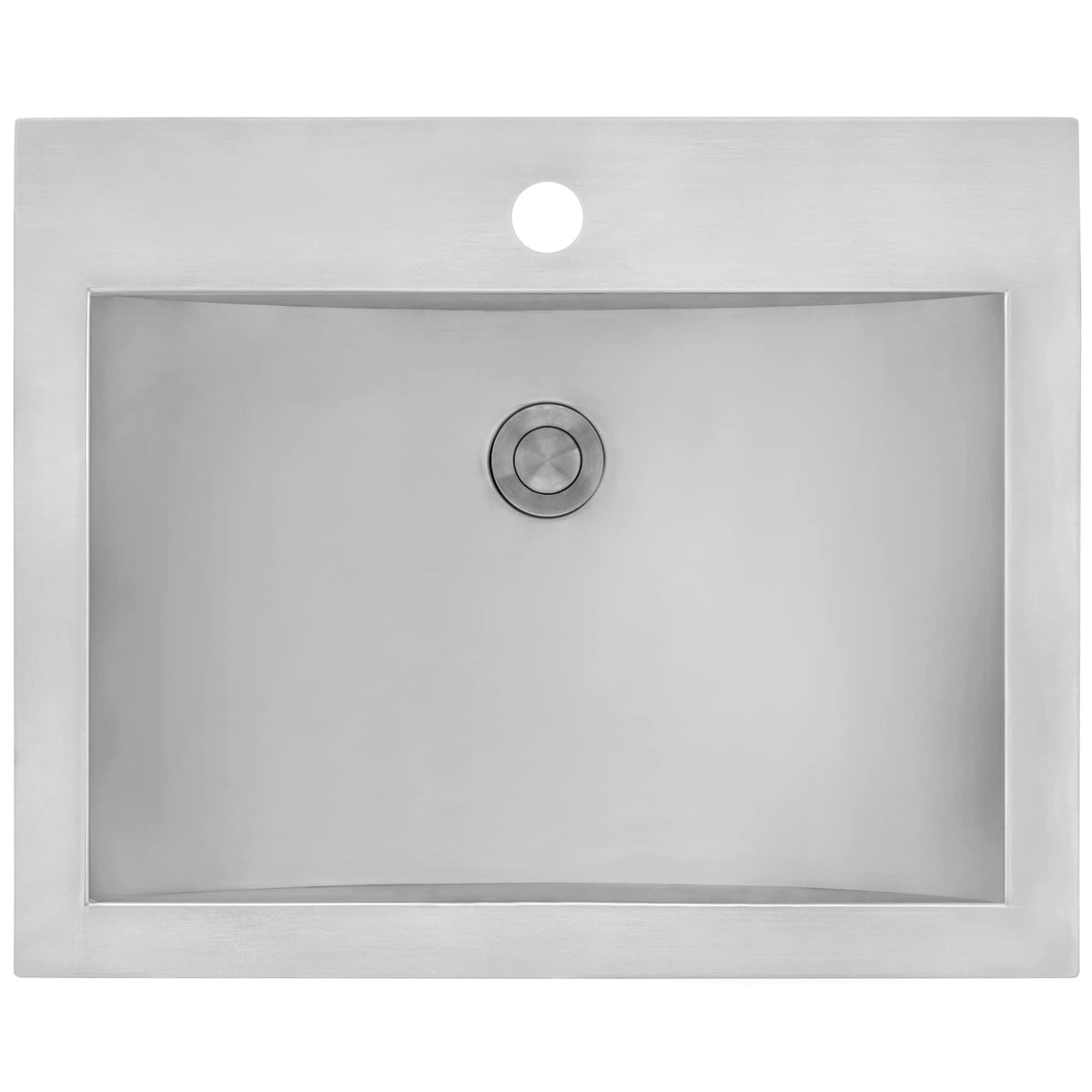 Ruvati 16x11-in Gunmetal Black 16-Gauge Bathroom Sink - RVH6107BL