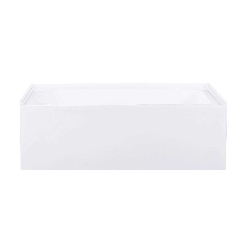 Voltaire 60" x 32" Right-Hand Drain Alcove Bathtub with Apron