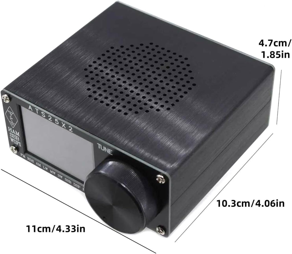 ATS25X2 WiFi Full Band Radio Receiver with Spectrum Scanning Support FM AM LSB USB SSB Modes