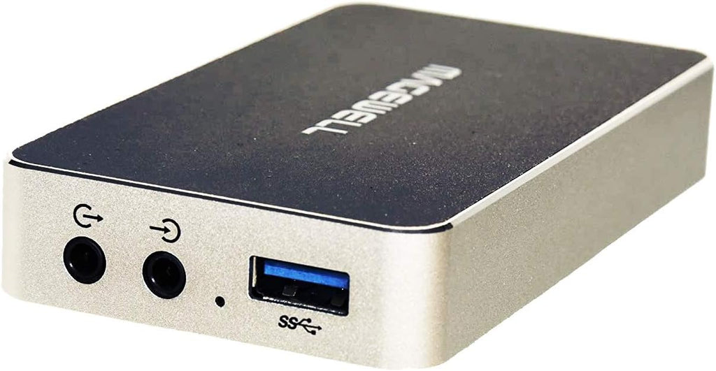 Magewell USB Capture SDI Plusâ 1-Channel SDI to USB 3.1 Audio/Video Capture with Loop-Through, Analog Line I/O, Up to 2K / 120fps (32050)