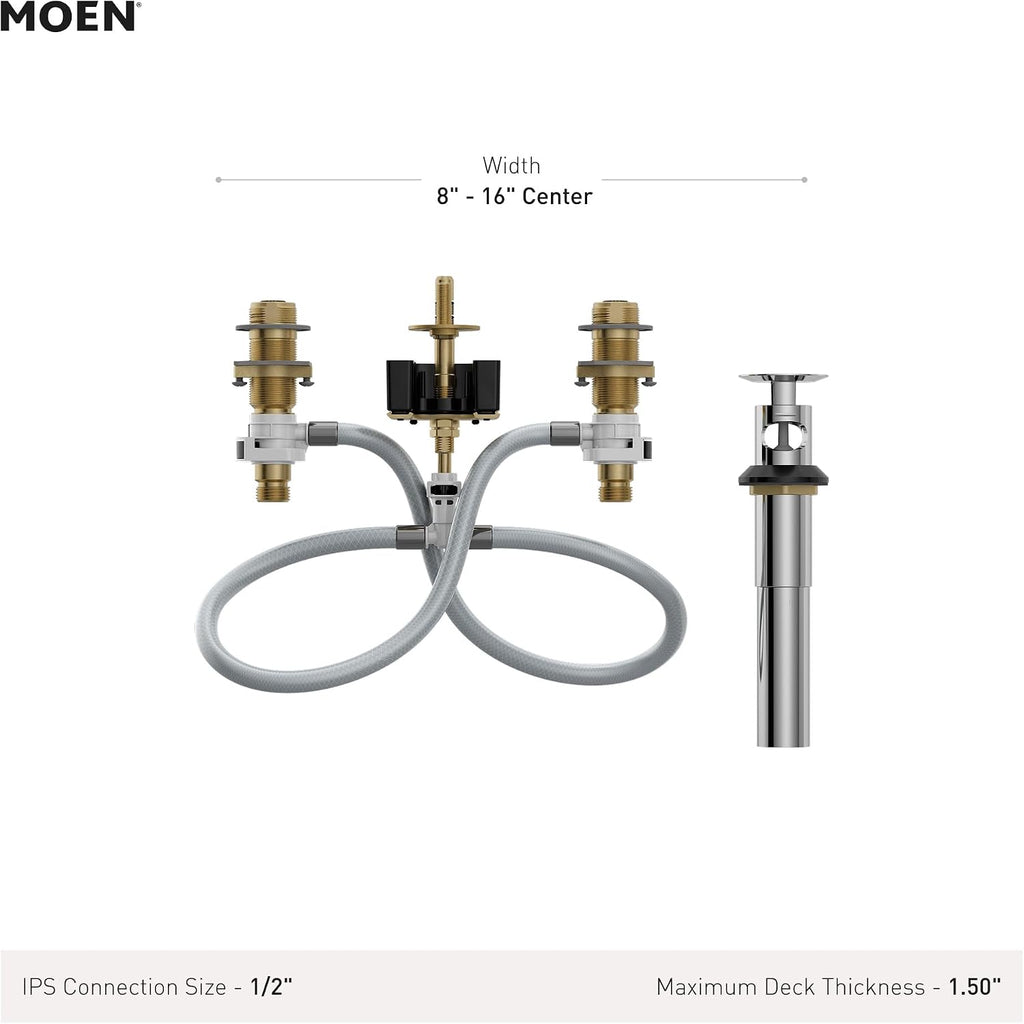 Moen 9000 M-Pact Widespread Bathroom Faucet Rough-in Valve