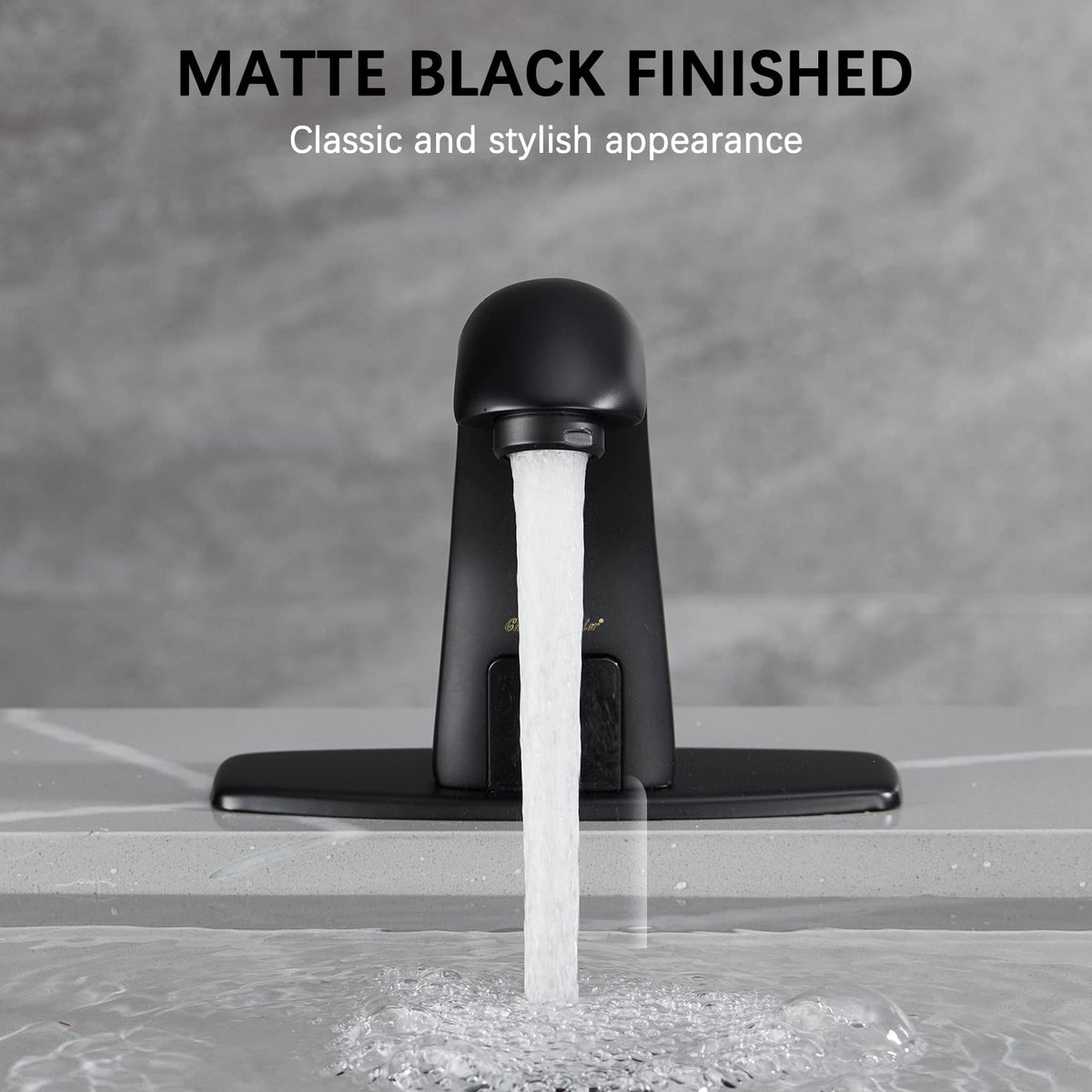 Charmingwater Touchless Bathroom Sink Faucet