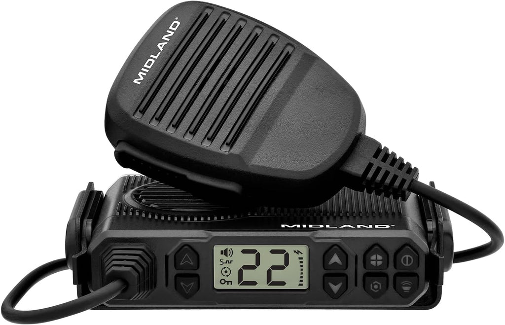 Midland - MXT105-5 Watt GMRS MicroMobile Two-Way Radio