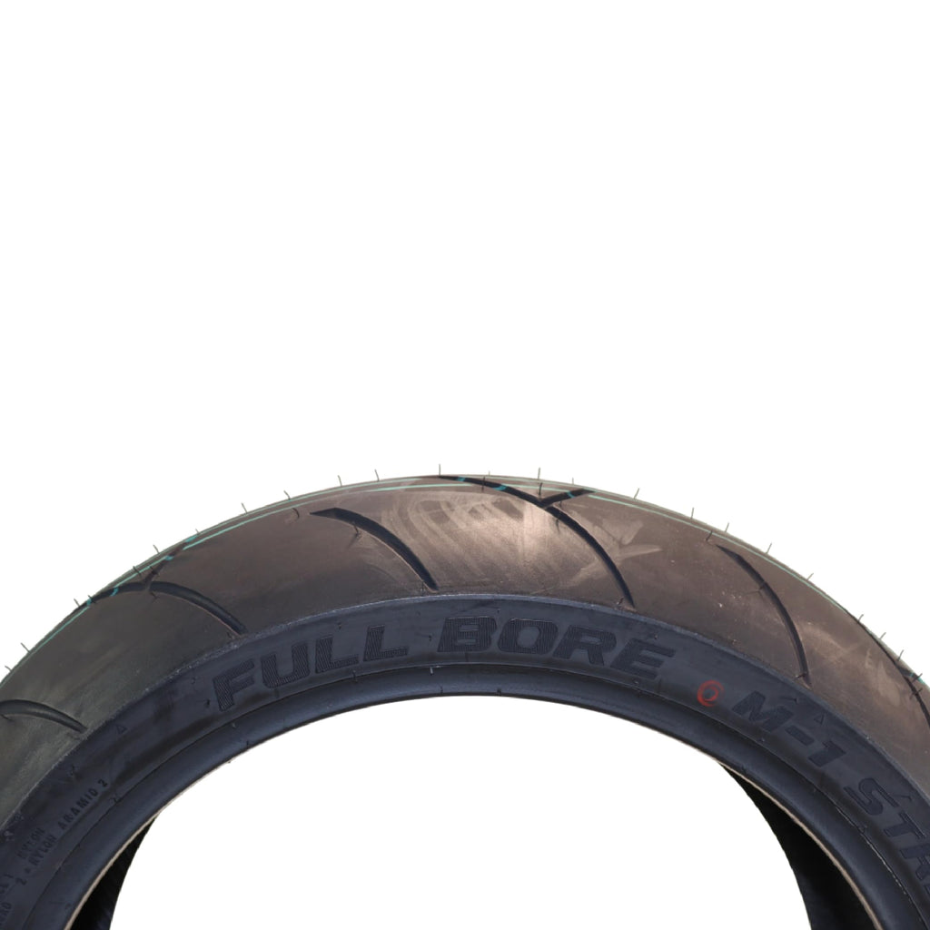 FULL BORE M1 Front Rear Motorcycle Tire Set 120/70ZR17 180/55ZR17 2 Pack