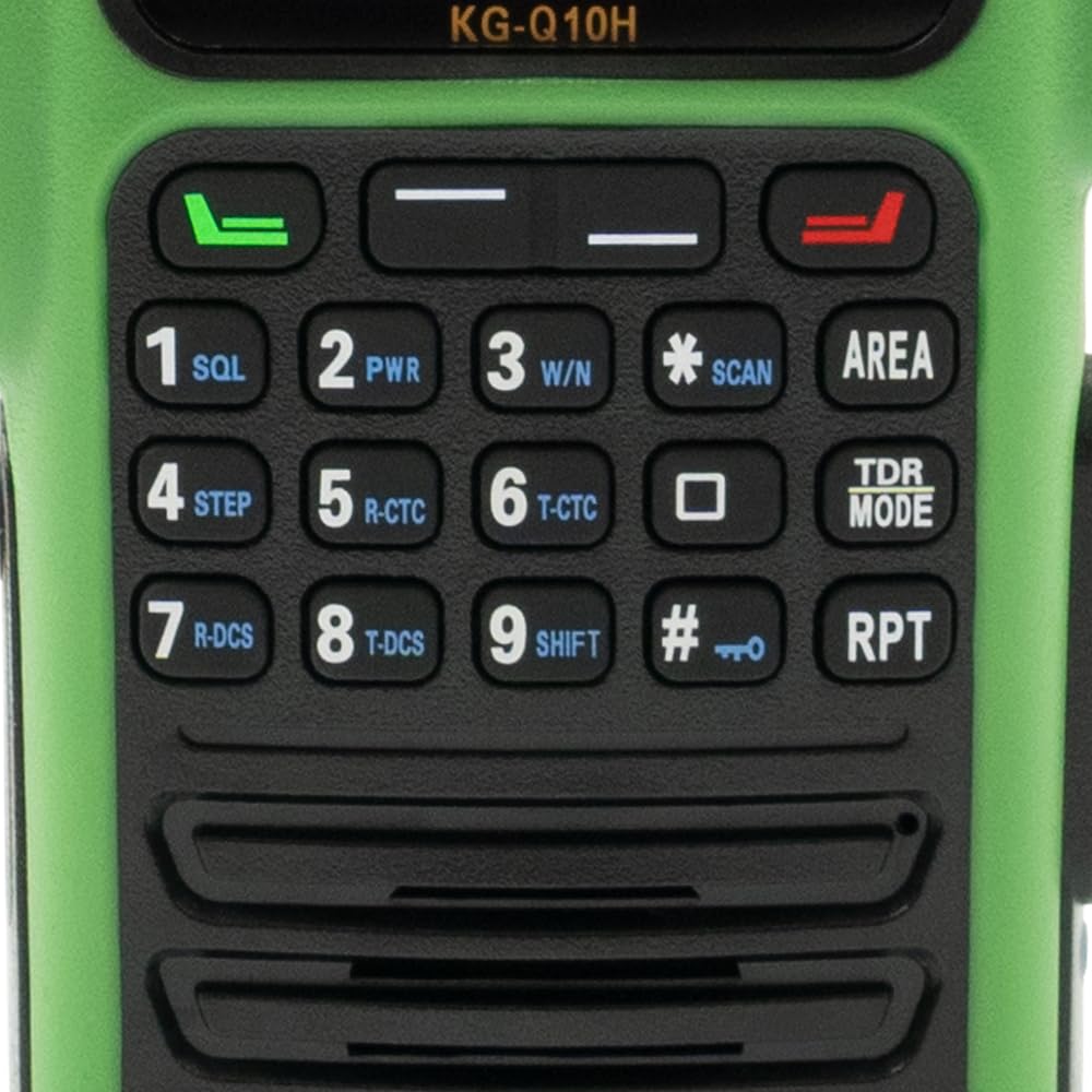 Wouxun KG-Q10H Quad Band Handheld Amateur Radio (Blue)