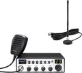 [with CB515 CB ANT] Radioddity CB-900 PRO CB Radio, AM/FM Mobile Radio with NOAA, RX & TX Noise Reduction, ASQ VOX Support PA System, SWR High Alert
